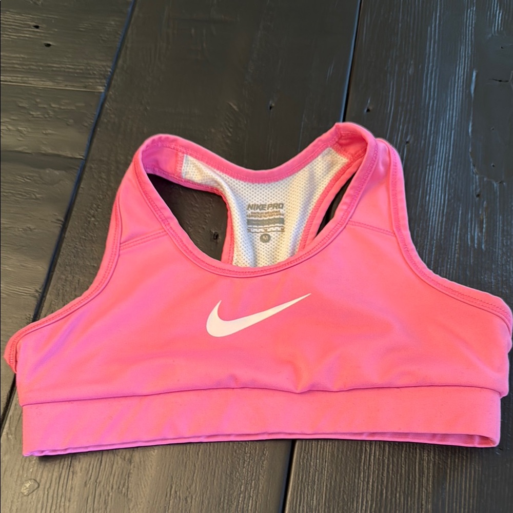 Nike Kids Pink Sports Bra